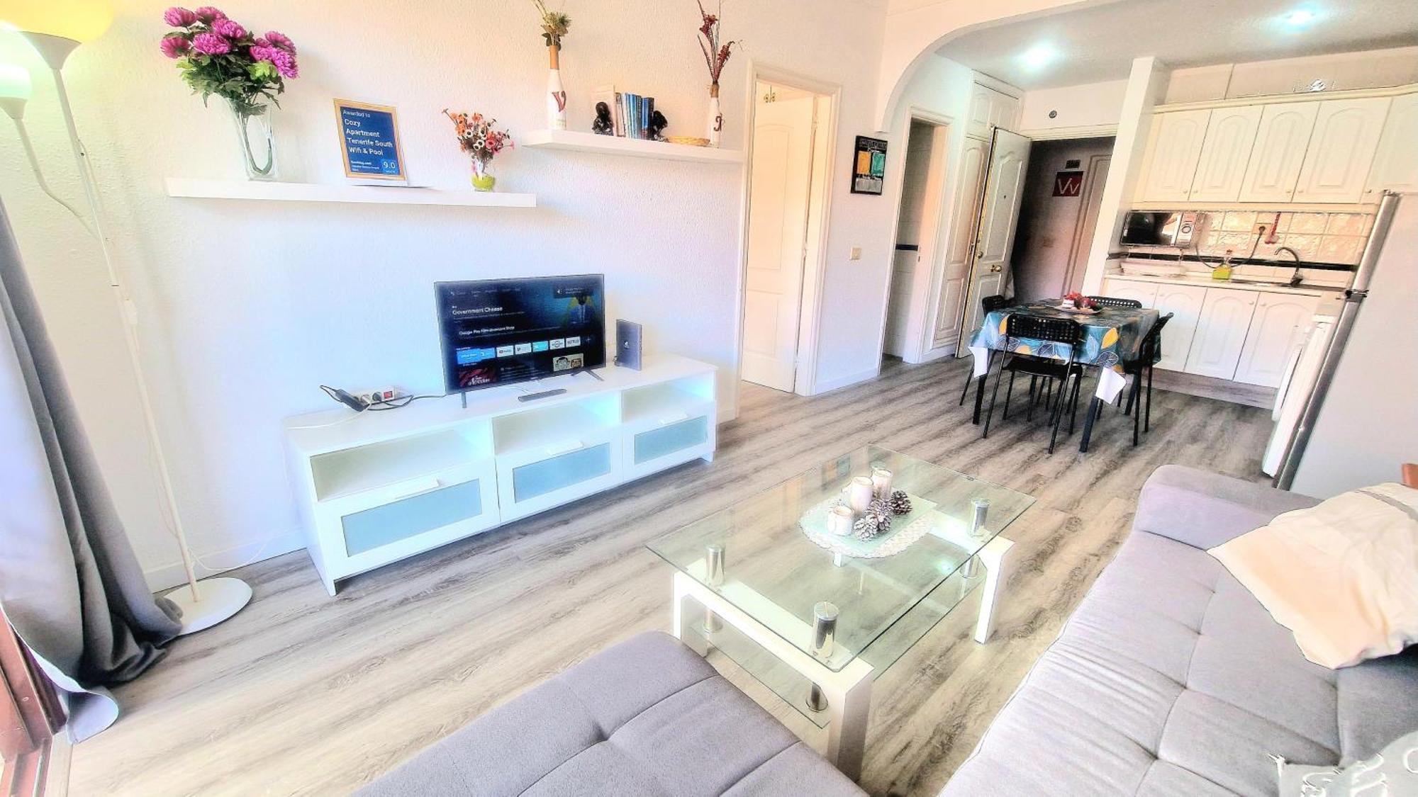 Cozy Apartment Tenerife South Wifi & Pool Costa Del Silencio Buitenkant foto